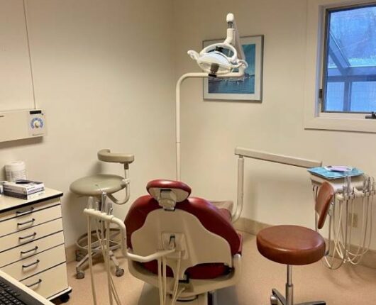 Dental treatment room with all equipment